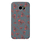 Sneaky Octopus Pattern Case-Mate Samsung Galaxy Hoesje (Achterkant)