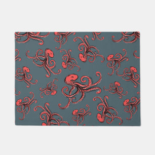 Sneaky Octopus Pattern Deurmat