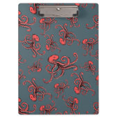 Sneaky Octopus Pattern Klembord (Voorkant)