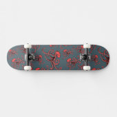 Sneaky Octopus Pattern Persoonlijk Skateboard (Horizontaal)