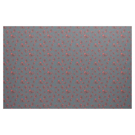 Sneaky Octopus Pattern Stof (Fat Quarter)