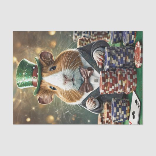 Sneaky Pete, Guinee Pig Kaart Spel Tissuepapier (Voorkant)