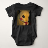 Sneaky Pikachu Trail Cam Snap Romper (Achterkant)