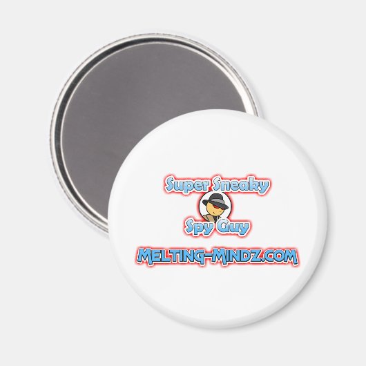 Sneaky rode ogen magneet (Voorkant / Achterkant)