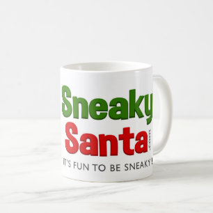 Sneaky Santa Classic Mok, 11 oz Koffiemok