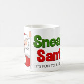 Sneaky Santa Classic Mok, 11 oz Koffiemok (Center)