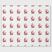 Sneaky Santa Wrapping Paper Cadeaupapier (Vlak)