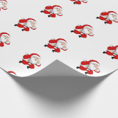 Sneaky Santa Wrapping Paper Cadeaupapier (Hoek)