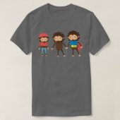 Sneaky Sasquatch 3 T-shirt (Design voorkant)