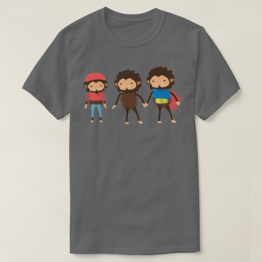 Sneaky Sasquatch 3 T-shirt (Design voorkant)