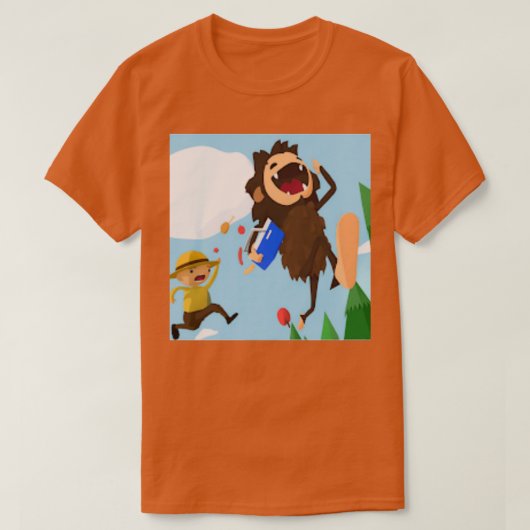 Sneaky Sasquatch 5 T-shirt (Design voorkant)