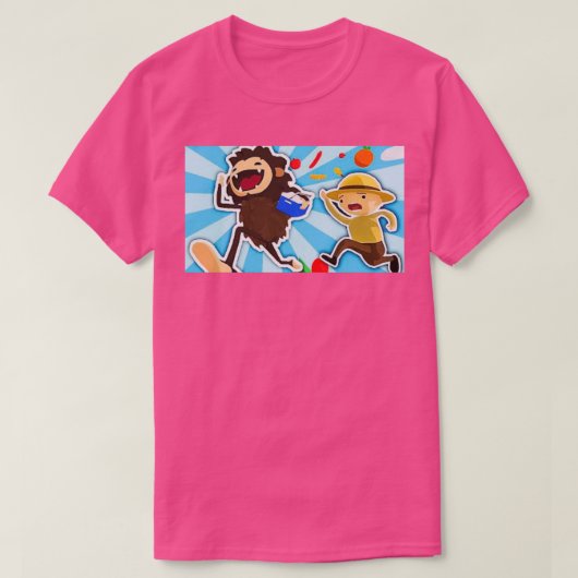 Sneaky Sasquatch 6 T-shirt (Design voorkant)