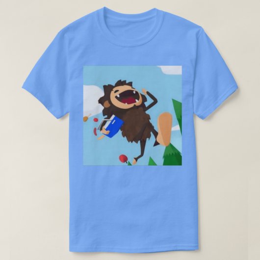 sneaky sasquatch big head 2 t-shirt (Design voorkant)
