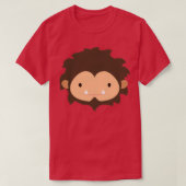 Sneaky Sasquatch Big Head 3 T-shirt (Design voorkant)