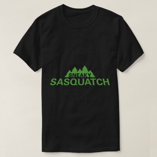 Sneaky Sasquatch Classic T-Shirt (Design voorkant)