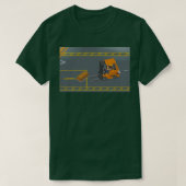 Sneaky Sasquatch de vorklifter T-shirt (Design voorkant)
