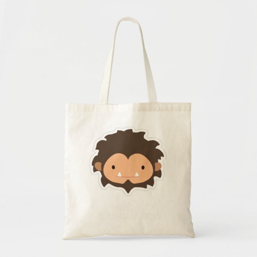Sneaky Sasquatch Head Classic Tote Bag (Voorkant)