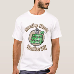 Sneaky Skull Snake Oil T-shirt