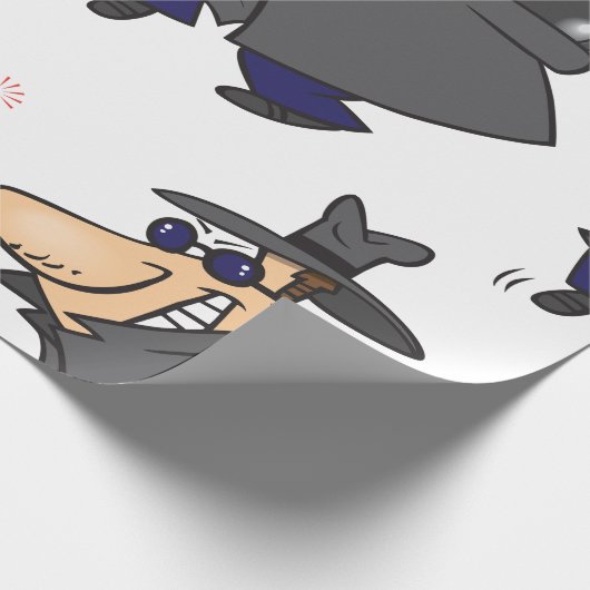 Sneaky Spy Cadeaupapier (Hoek)