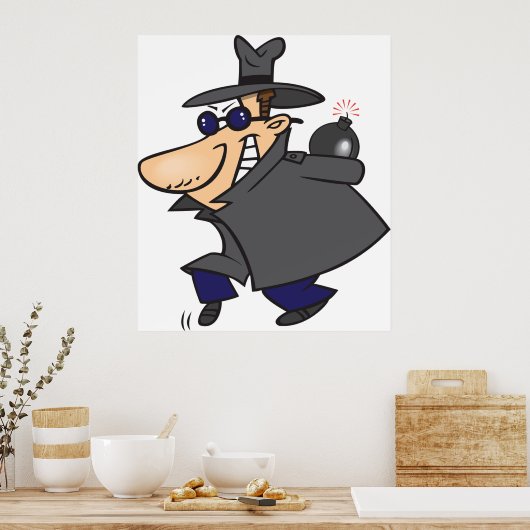 Sneaky Spy Poster (Keuken)