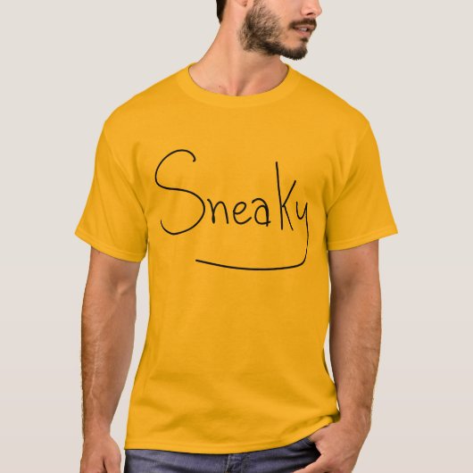Sneaky T-shirt (Voorkant)