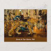 Sneaky the Tiger Spokane, WA. Briefkaart (Voorkant)