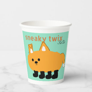 Sneaky twix papieren beker