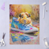 Sneaky Vriend, Kleurrijk Cavia Tissuepapier (Craft)