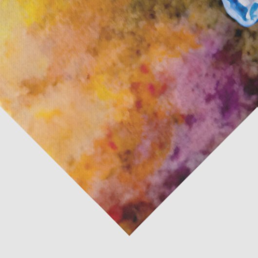 Sneaky Vriend, Kleurrijk Cavia Tissuepapier (Detail)