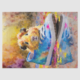 Sneaky Vriend, Kleurrijk Cavia Tissuepapier