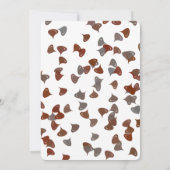 Sneaky Wasbeer & Chocolade Cupcake Verjaardag Kaart (Achterkant)