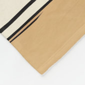 Sneaky wekker - grillige deuropening fleece deken (Hoek)