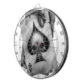 Snede Schaal Dartbord (Voorkant Rechts)