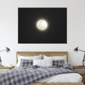 SNEE MOON CANVAS AFDRUK (Insitu (Slaapkamer))