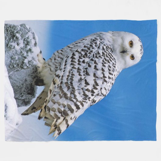 SNEE OWL FLEECE DEKEN (Voorkant (Horizontaal))