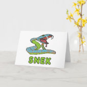 Sneek (slang) kaart (Gele Bloem)