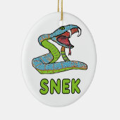 Sneek (slang) keramisch ornament (Rechts)