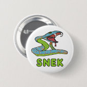 Sneek (slang) ronde button 5,7 cm (Voorkant /achterkant)