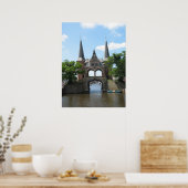 Sneek/Snits Water Gate Photo Poster (Keuken)