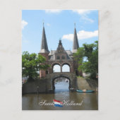 Sneek Water Gate Holland Briefkaart (Voorkant)