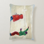 Sneeuw! 2014 accent kussen (Achterkant (Verticaal))