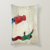 Sneeuw! 2014 accent kussen (Voorkant(Verticaal))