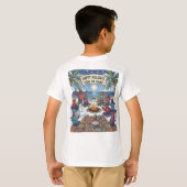 Sneeuw aan de kust t-shirt (Achterkant volledig)