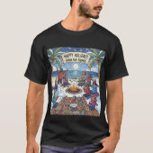 Sneeuw aan de kust t-shirt (Voorkant)