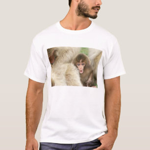 Sneeuw aap baby, Jigokudani, Nagano, Japan T-shirt