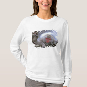 Sneeuw aap moeder & kind, Jigokudani, Nagano, T-shirt
