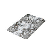 Sneeuw Abstract Badmat (Gekanteld)