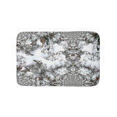 Sneeuw Abstract Badmat (Voorkant)