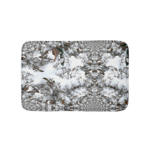 Sneeuw Abstract Badmat
