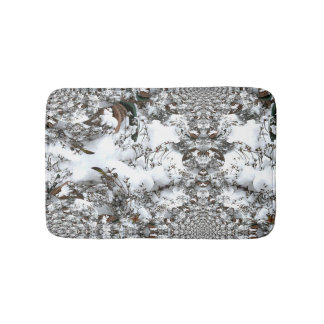 Sneeuw Abstract Badmat
